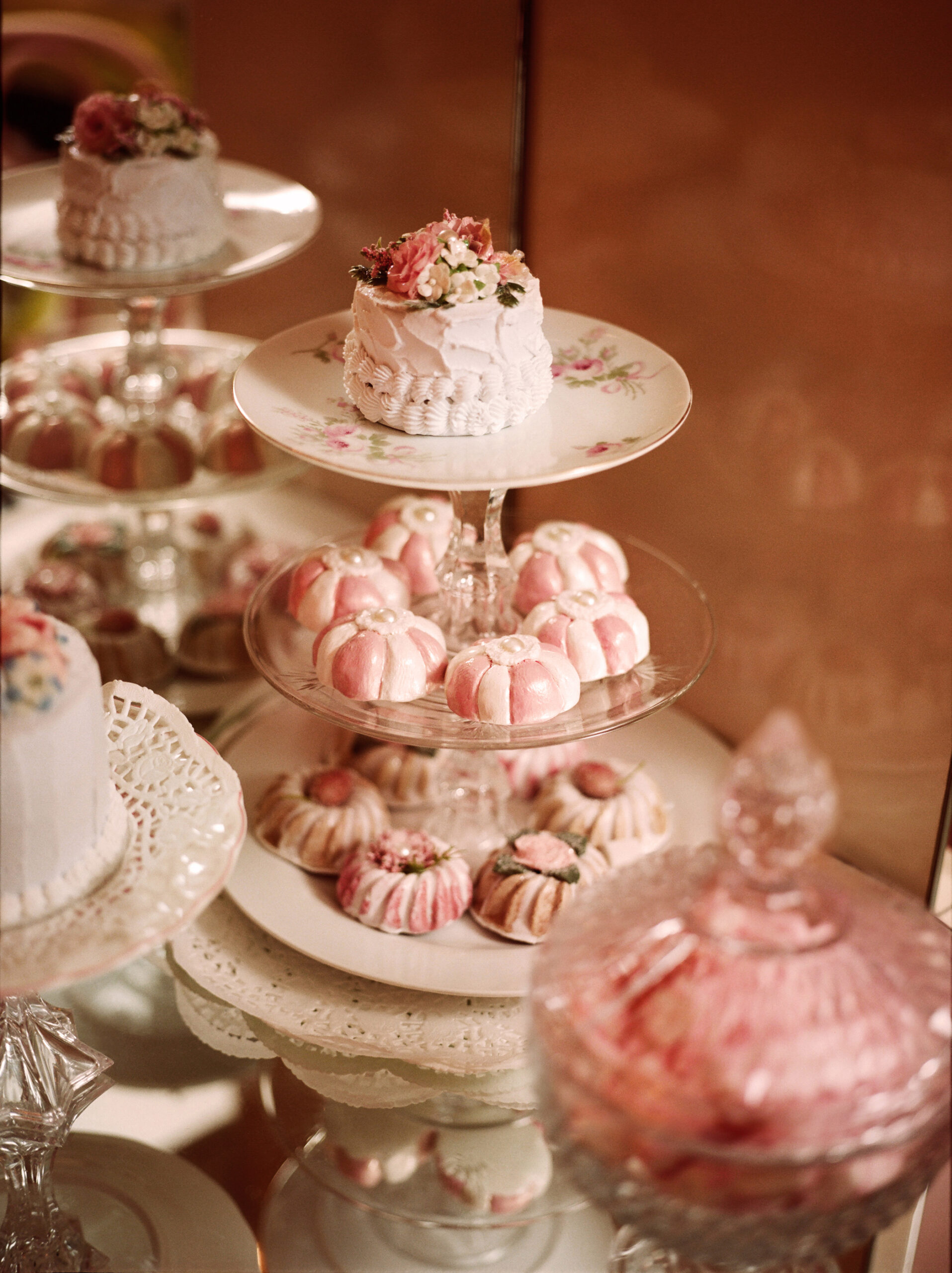 cakes on a table