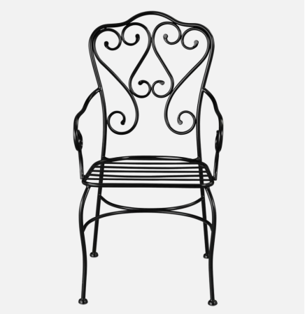  iron dining chair