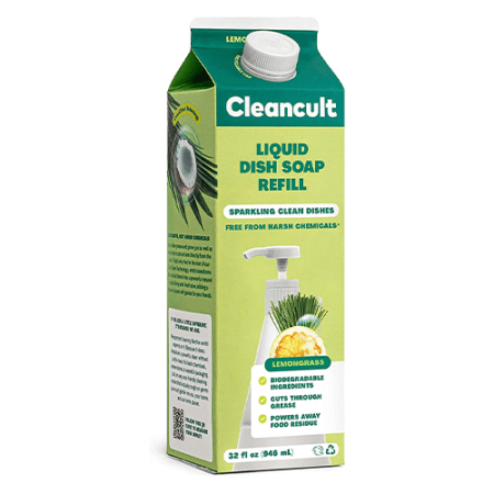  Cleancult carton of dish soap