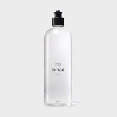  Clear Container of Dish Soap by Public Goods