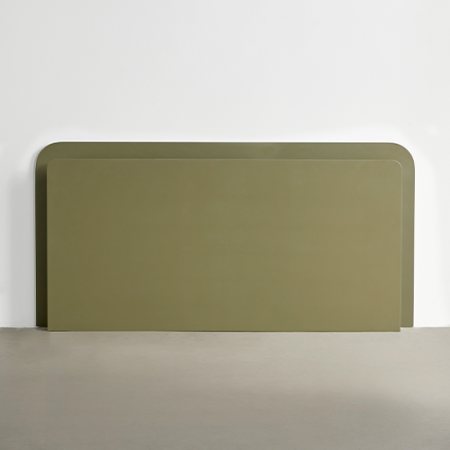  Olive Queen Bed Headboard by Urban Outfitters