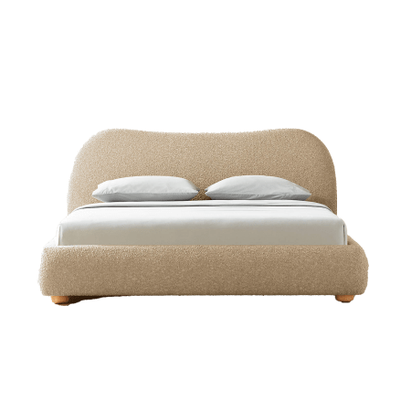  diana camel upholstered bed nest dwr