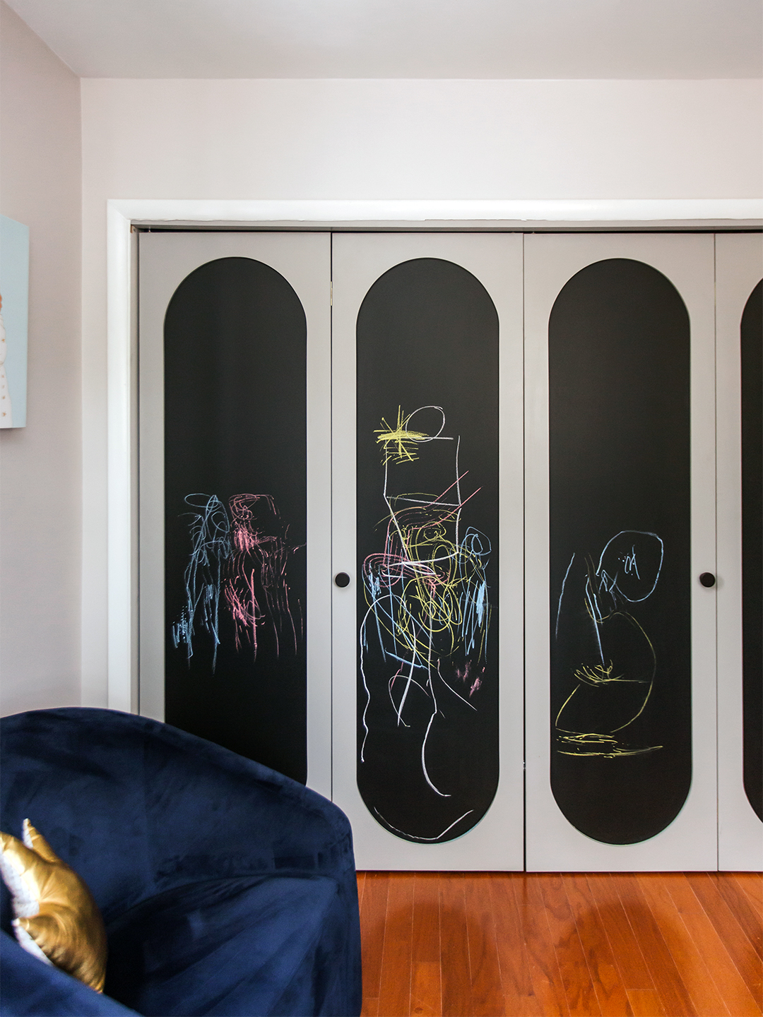 chalk closet doors