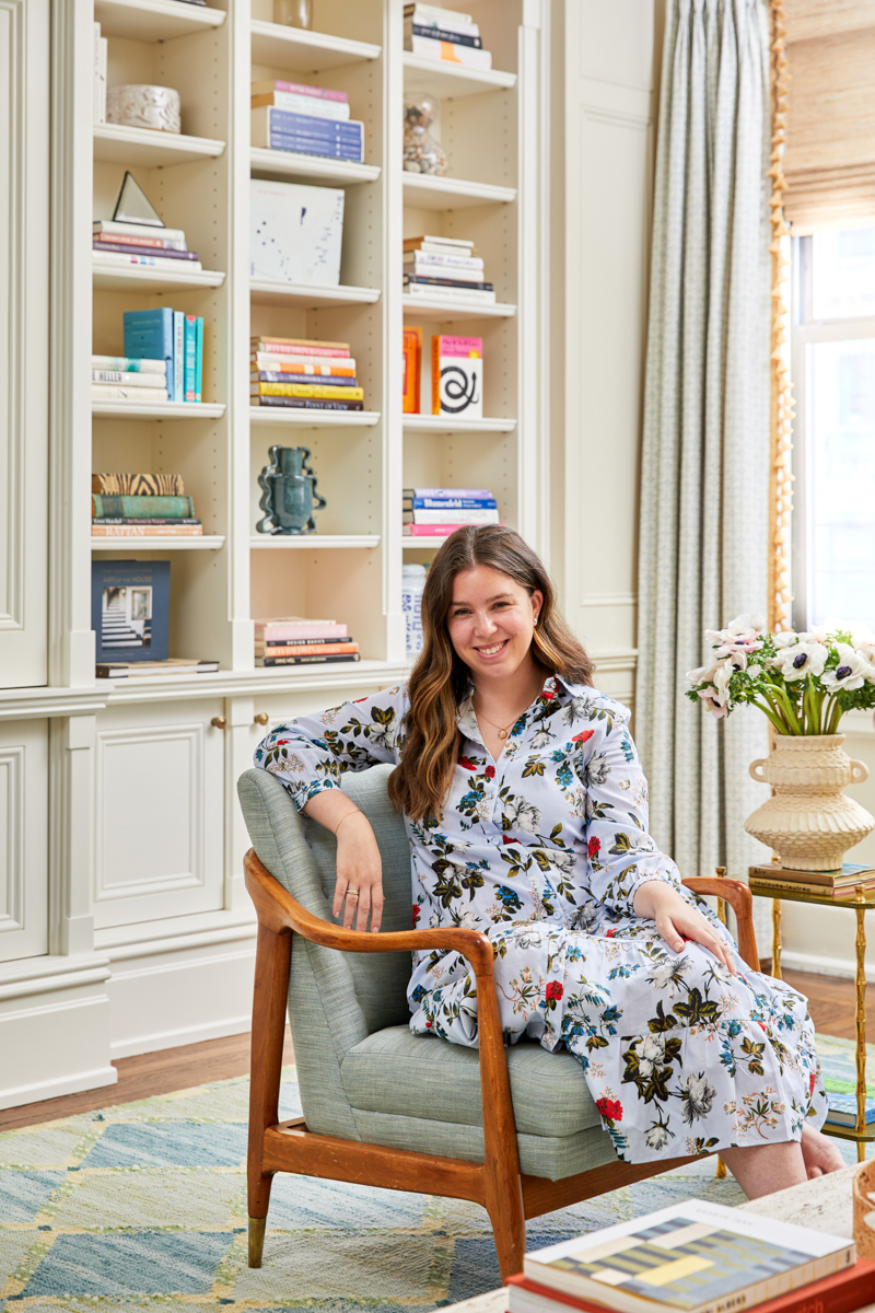 woman sitting in chair