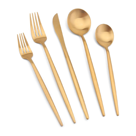  Gold Cutlery Set