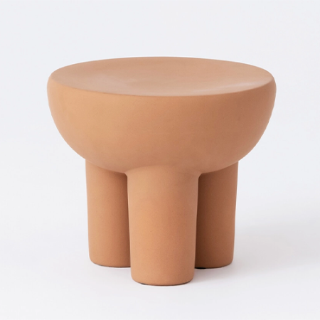  Three Leg Terracotta Stool