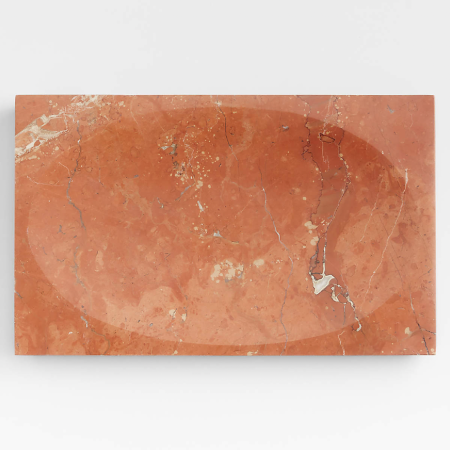  Rose marble tray