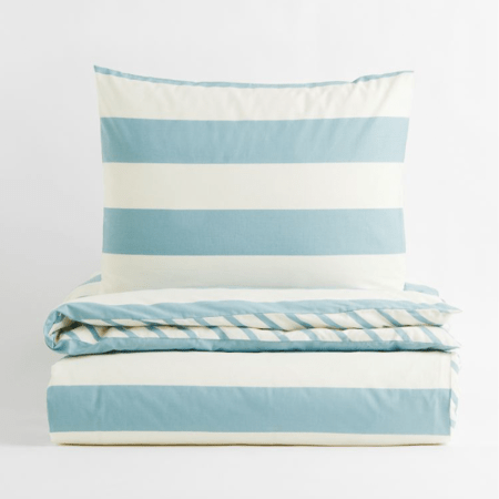  H&M Home striped kids bedding