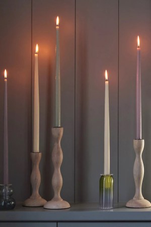  18 Classic Taper Candles, Set of 4