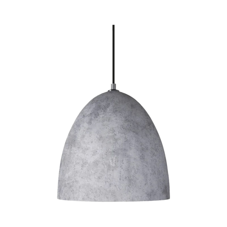  Campo 1 - Light Single Bell Pendant concrete finish