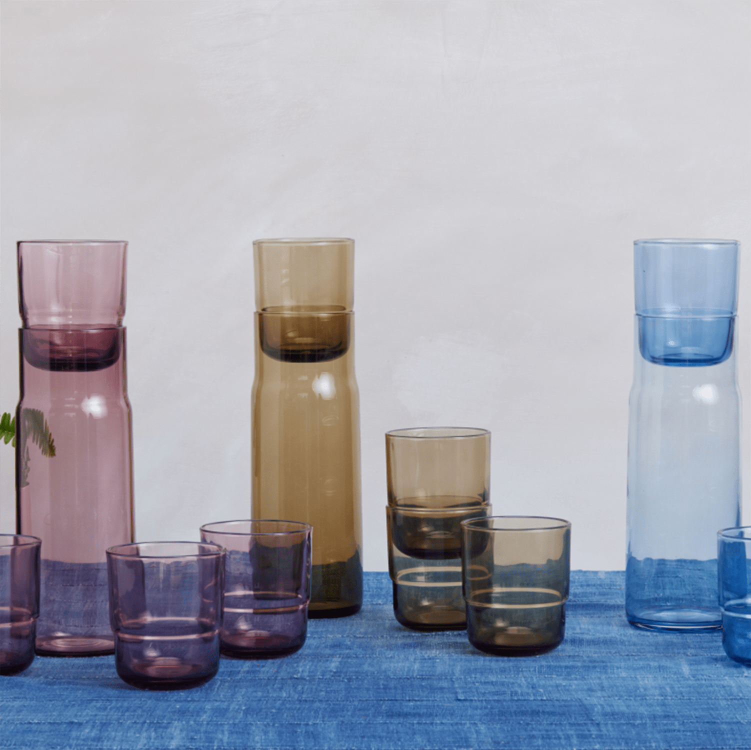 Stackable Night + Day Carafe and Glasses.