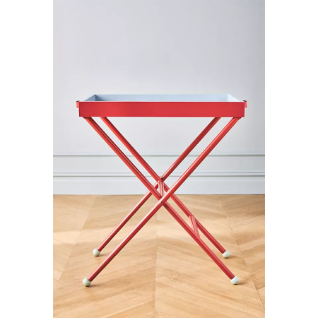  Matilda Goad & Co. Bar Cart in Red