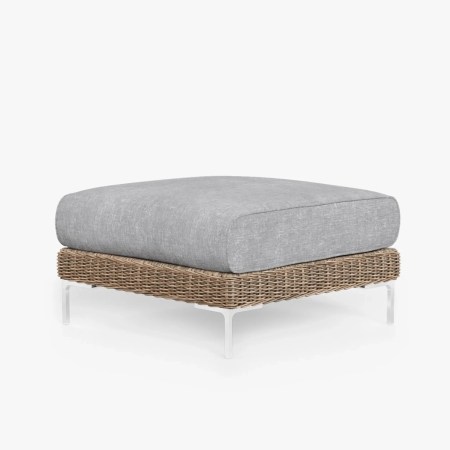  gray ottoman