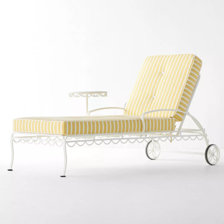  yellow chaise