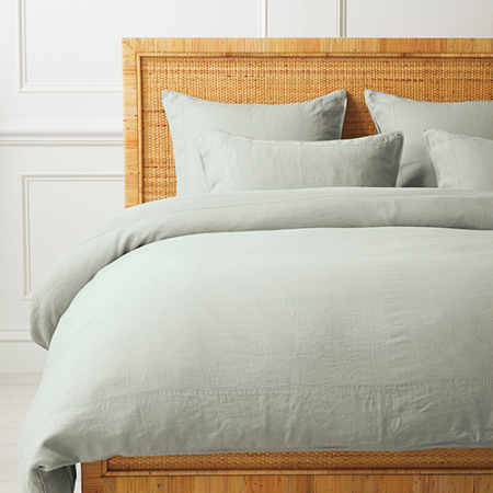  Sage Linen Duvet Cover