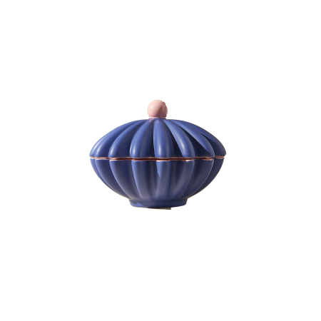  blue pink freya ceramic trinket dish anthropologie