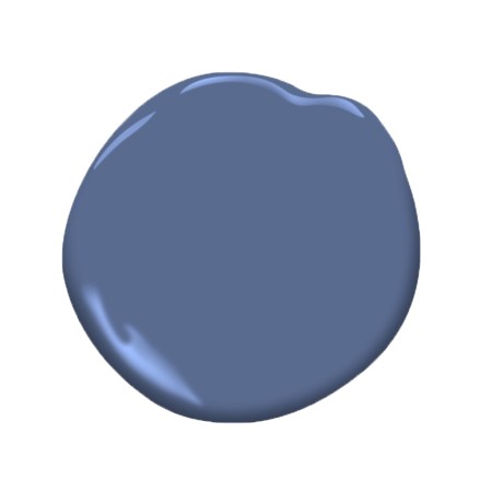  blue paint blob