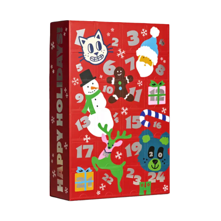  24-Pack Advent Calendar Socks Gift Set, Happy Socks $260