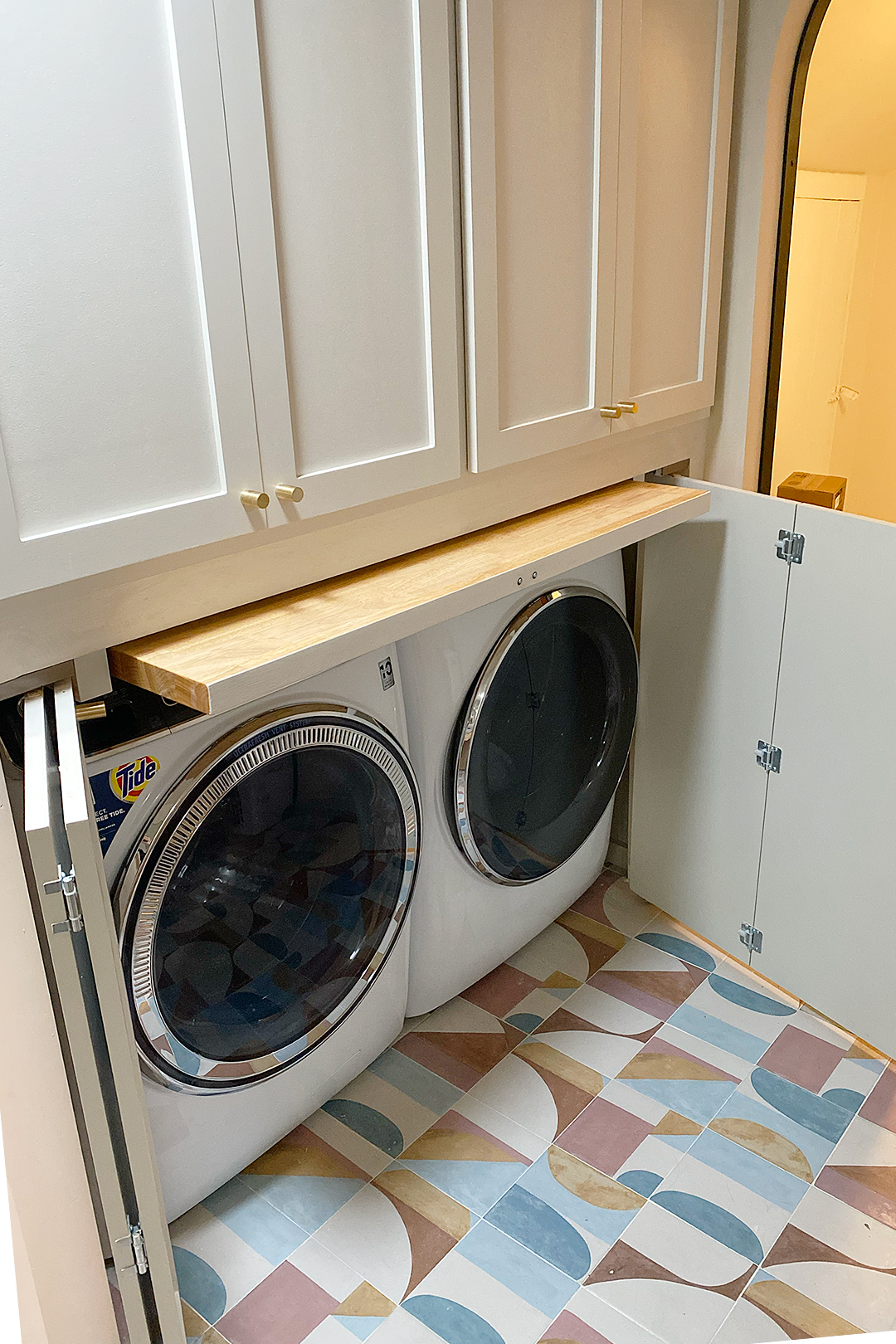 washer and dryer