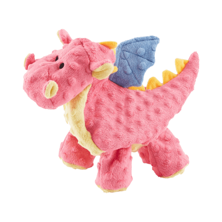  pink dragon dog toy