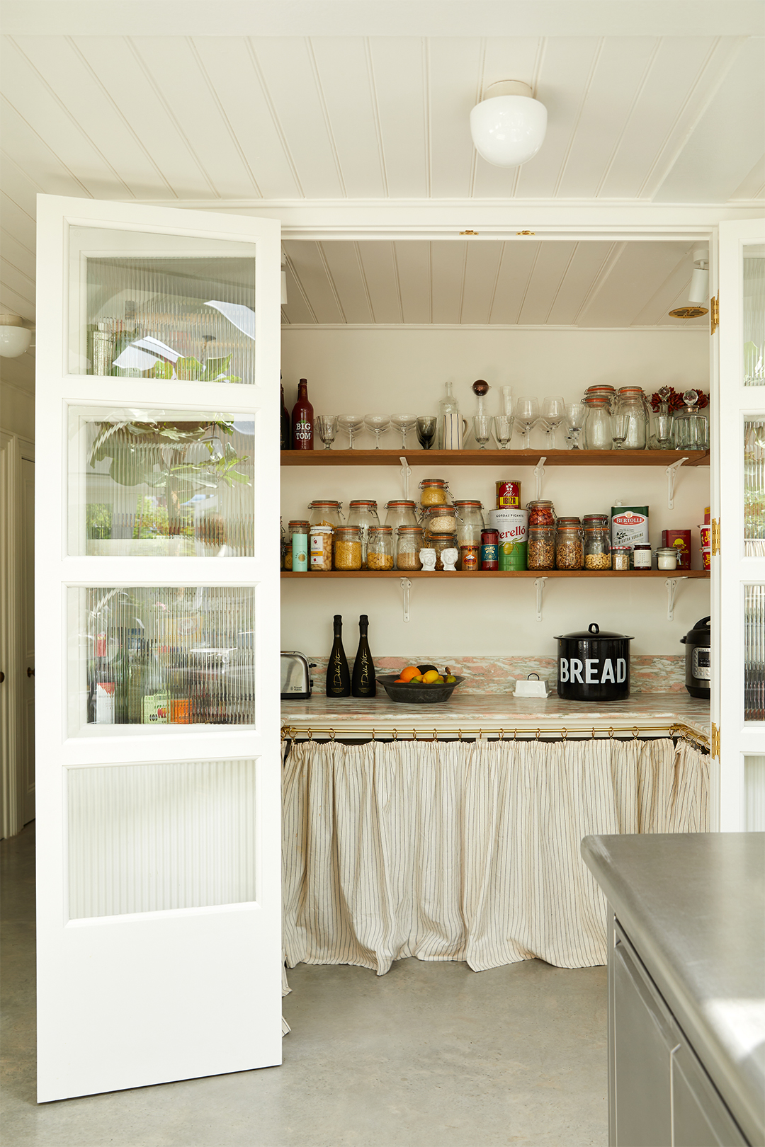 white larder pantry