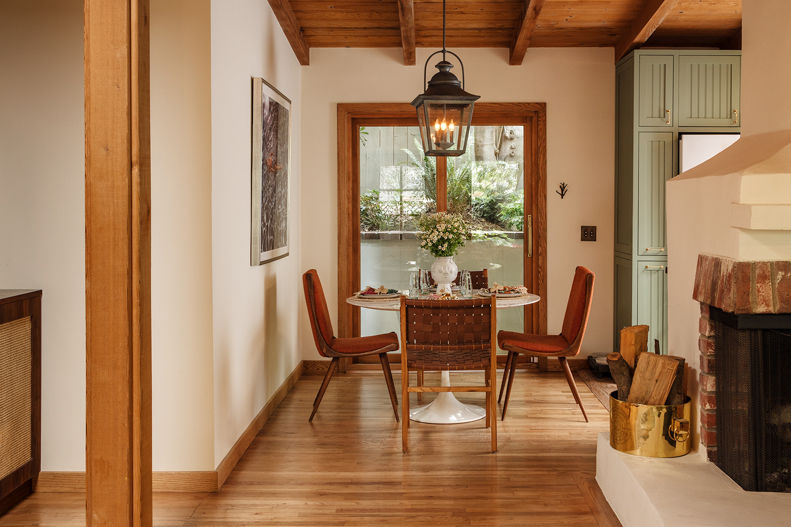 wood dining room floors