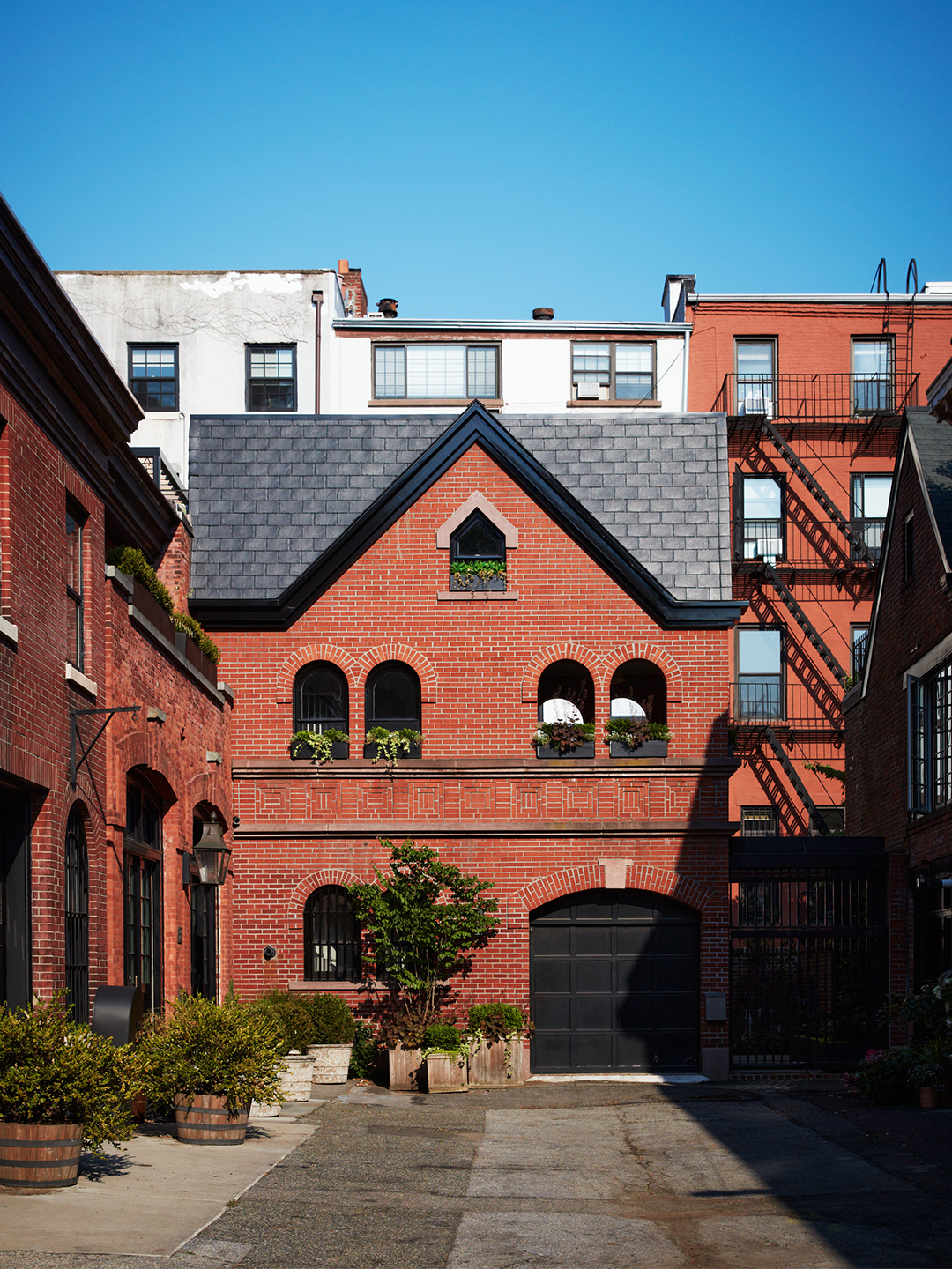 brick townhouse