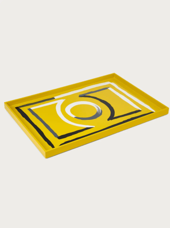  yellow tray