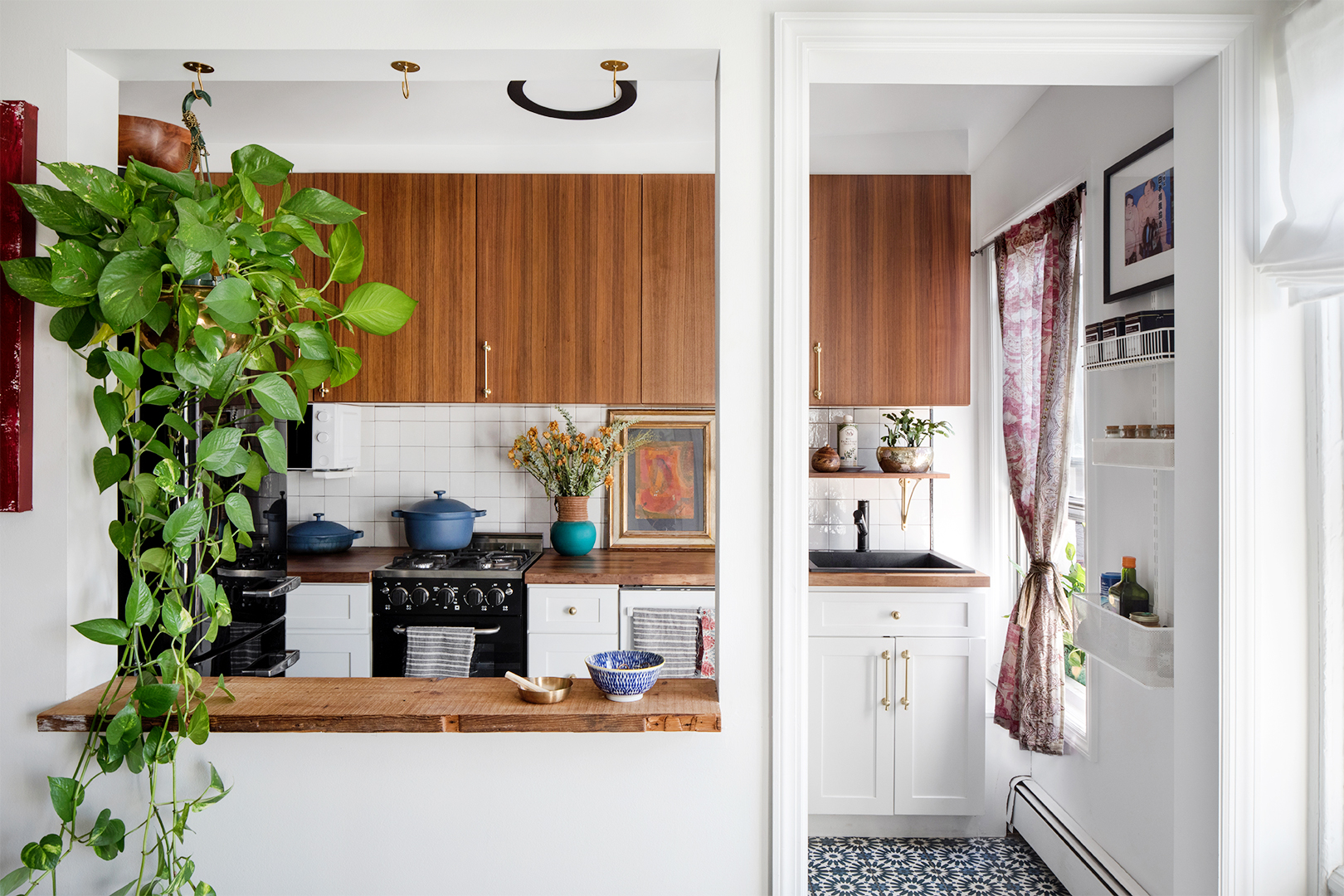 small galley kitchen