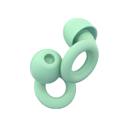  loop quiet earplugs in magic mint