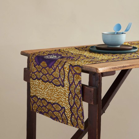  custom african table runner