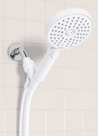  white showerhead