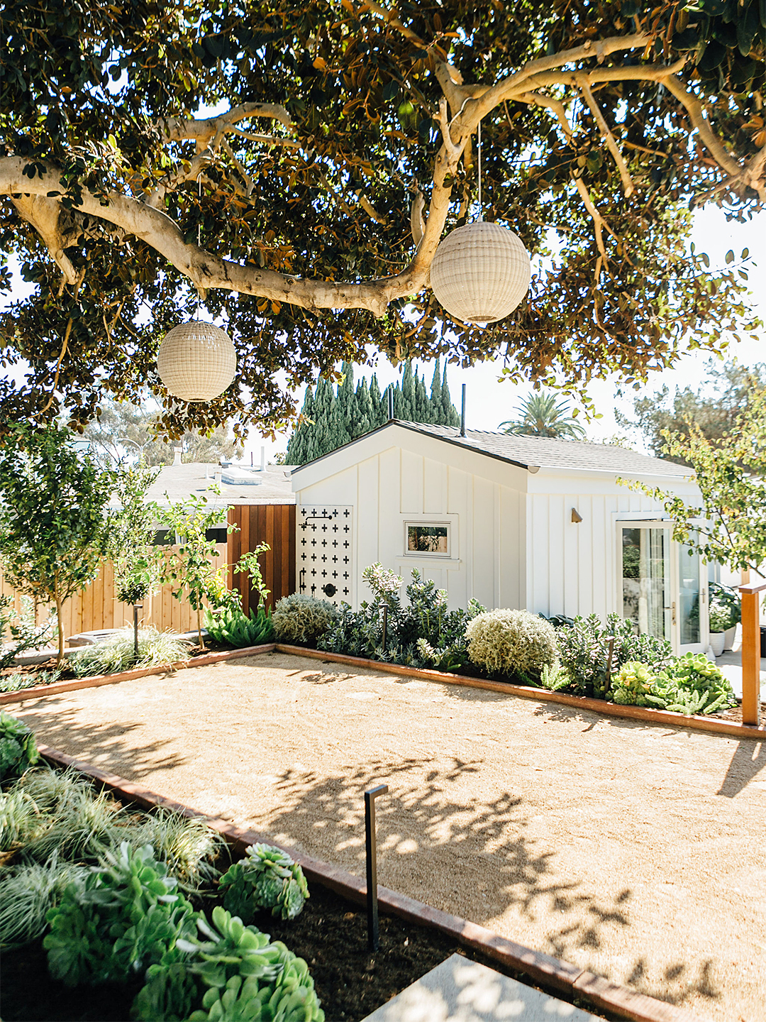 bocce ball court