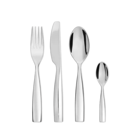  Alessi Dressed Stainless Steel Flatware Set