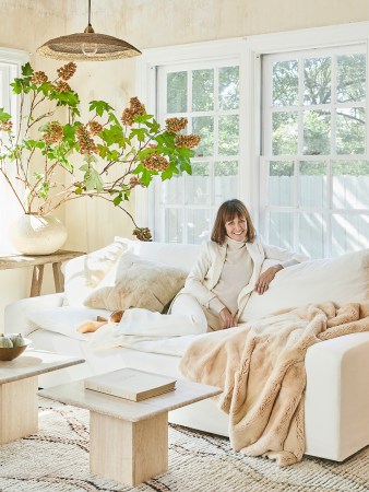 Leanne Ford’s Budget-Friendly Oversize Coffee Table Isn’t a Coffee Table at All