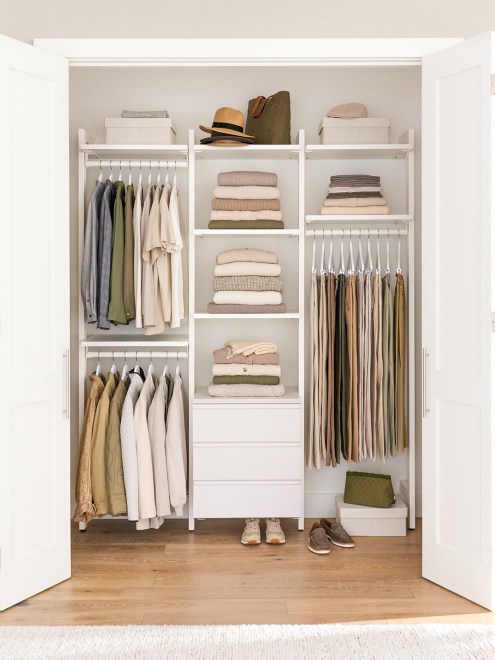 Pottery Barn's Hold Everything Closet, Reviewed | domino