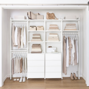 Pottery Barn's Hold Everything Closet, Reviewed | domino