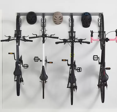  bike rack on wall