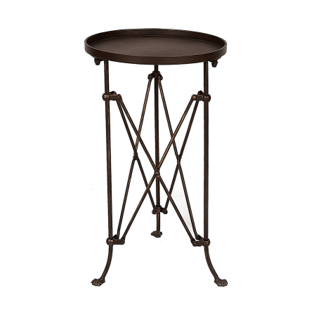  Round Metal Accent Table