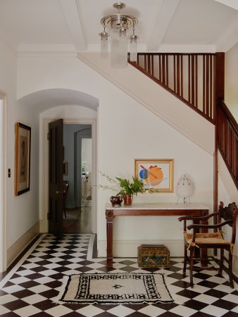 Tudor home entryway