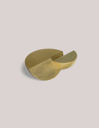  sculptural brass piece