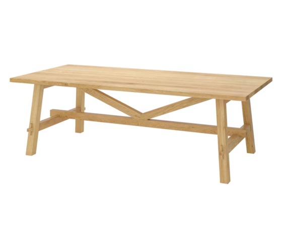  wood dining table