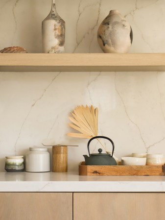 Turning This Rectangular Kitchen Island Into a Trapezoid Maximized Stealthy Storage