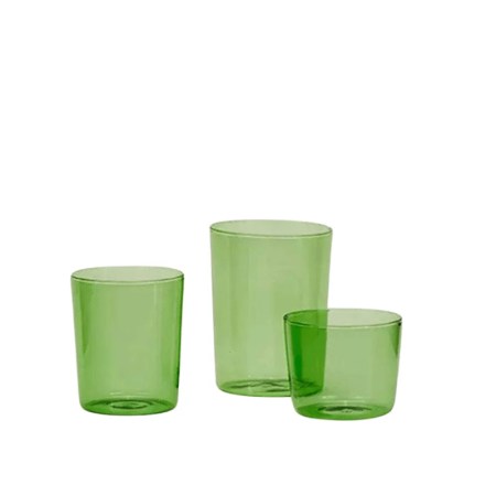  green glassware