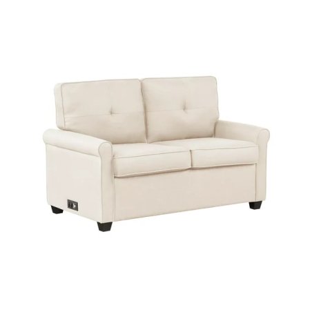  Cream sleeper sofa