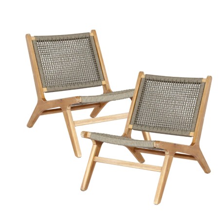  woven outdoor chairs