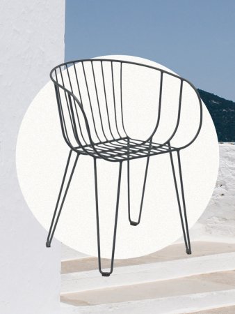 Wayfair Metal Curvy Chair