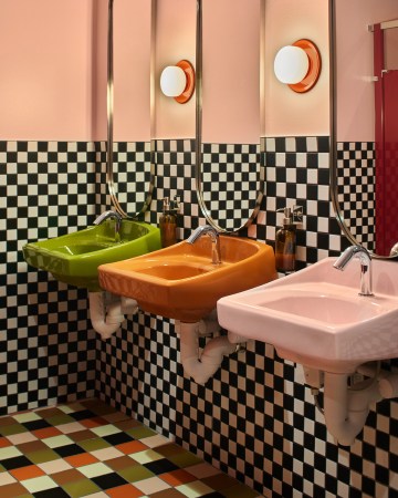 colorful sinks