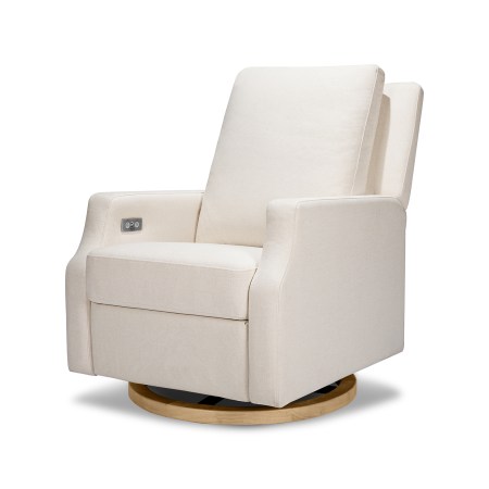  Cream nursery glider chair