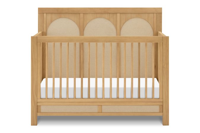  Wood crib with arches